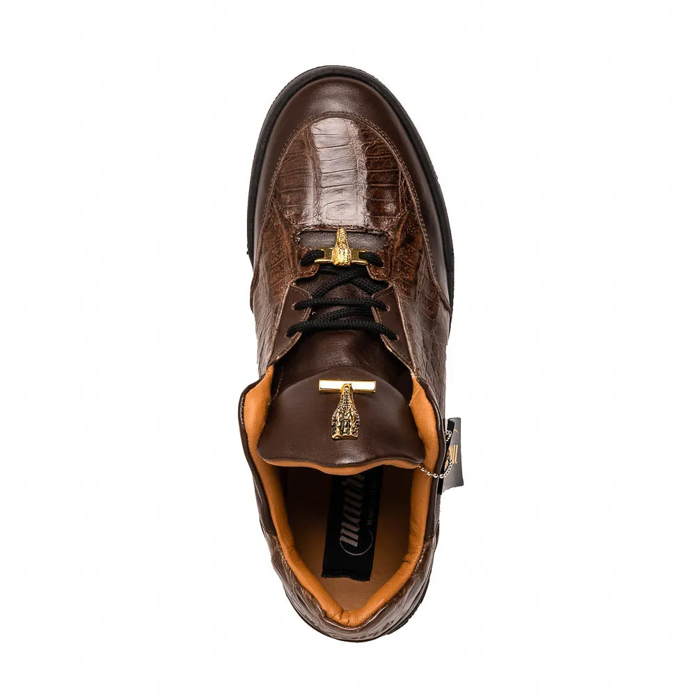 Mauri 8423 Sport Rust Caiman Nappa Sneakers