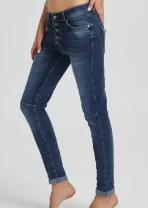 Melly & Co 4 Button Denim Jeans