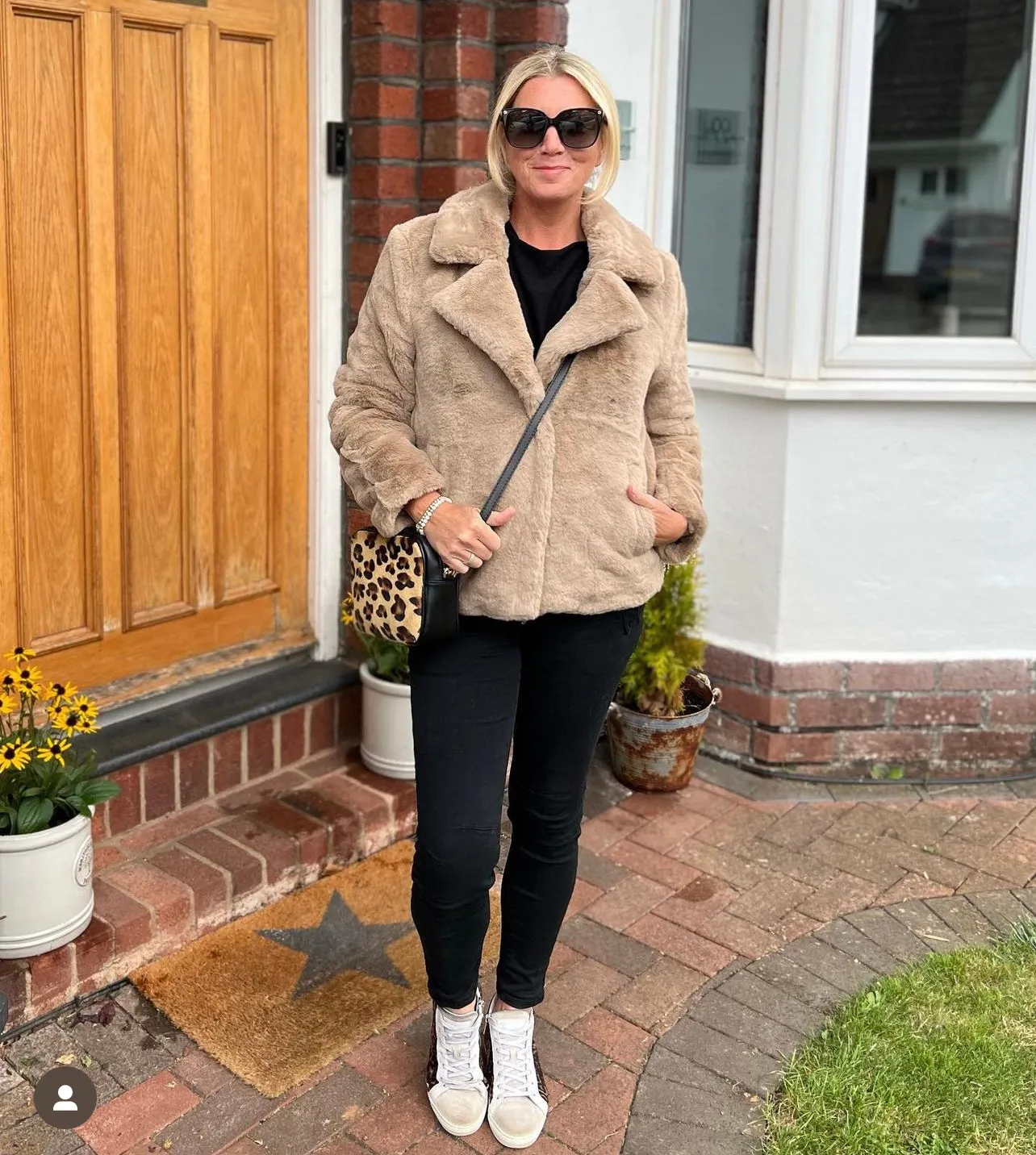 Melly & Co Black 4 Button Black Jeans