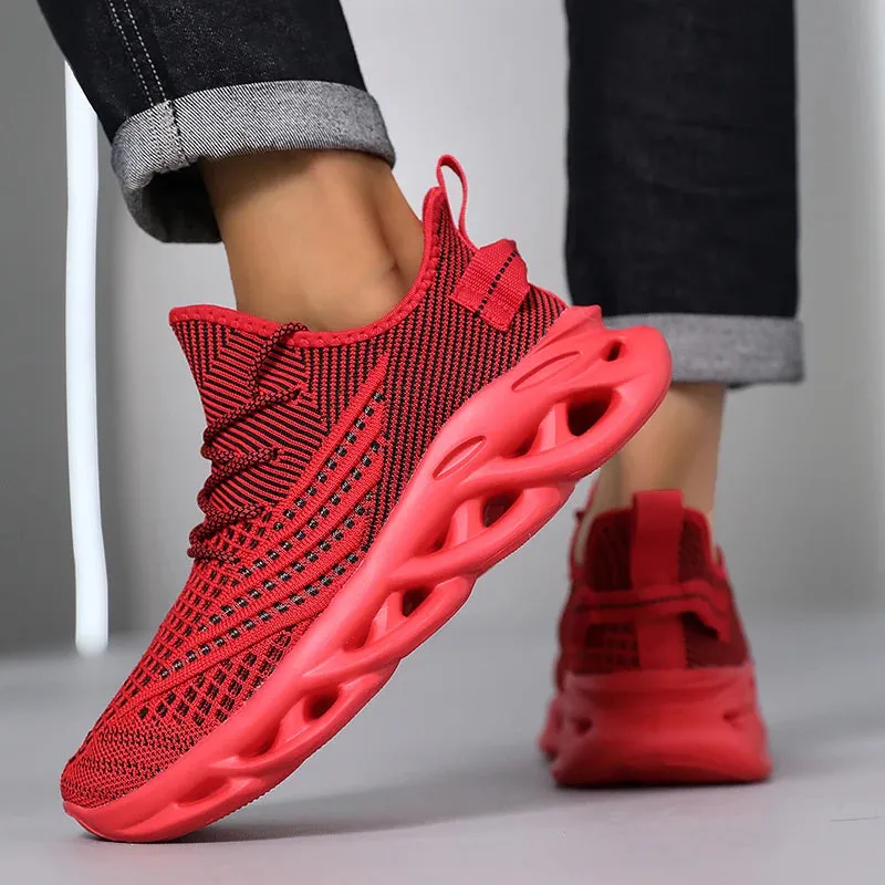 Men's Breathable Running Shoes – Lightweight Mesh Sneakers for Jogging, Walking & Casual Wear