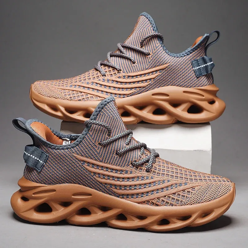 Men's Breathable Running Shoes – Lightweight Mesh Sneakers for Jogging, Walking & Casual Wear