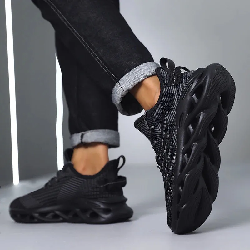 Men's Breathable Running Shoes – Lightweight Mesh Sneakers for Jogging, Walking & Casual Wear