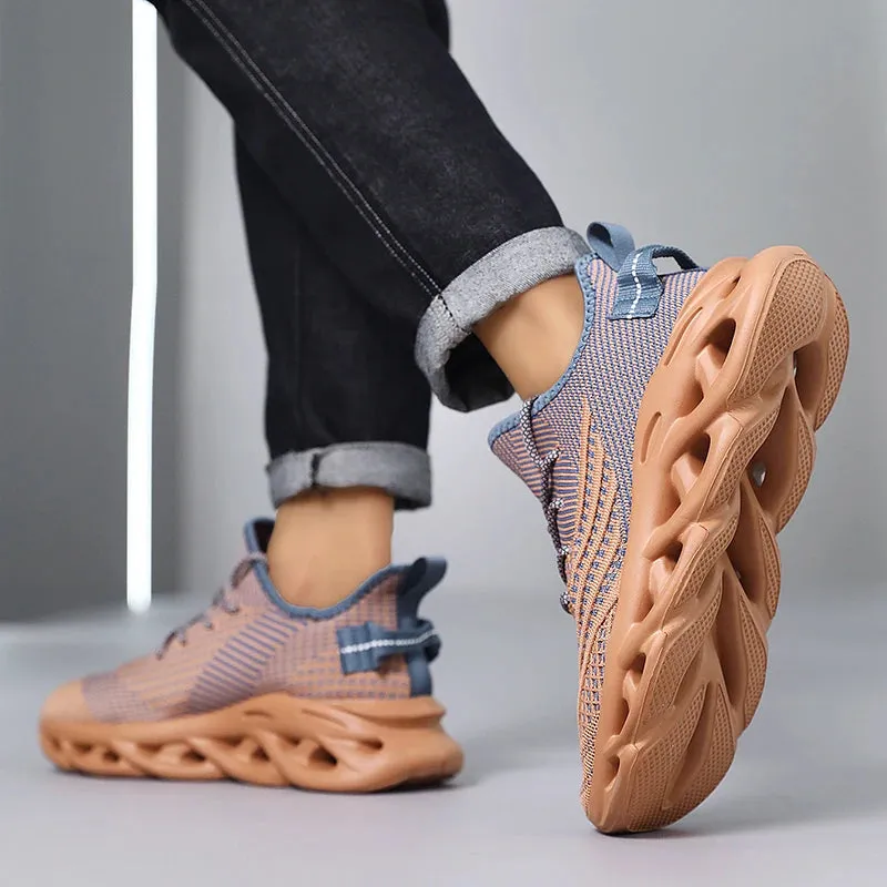 Men's Breathable Running Shoes – Lightweight Mesh Sneakers for Jogging, Walking & Casual Wear