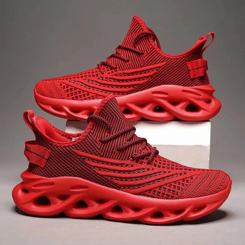 Men's Breathable Running Shoes – Lightweight Mesh Sneakers for Jogging, Walking & Casual Wear