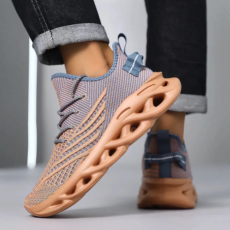 Men's Breathable Running Shoes – Lightweight Mesh Sneakers for Jogging, Walking & Casual Wear