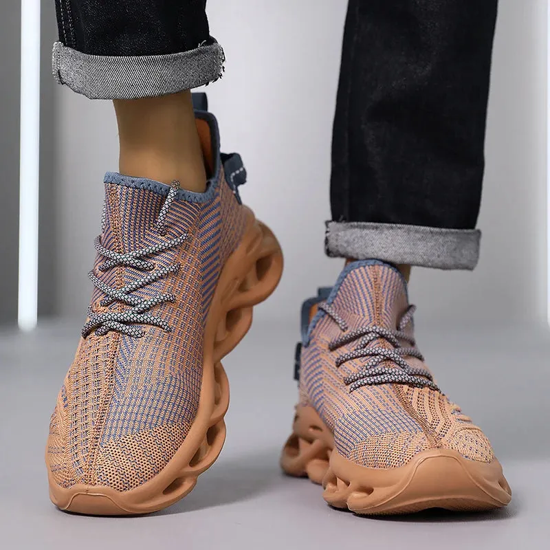 Men's Breathable Running Shoes – Lightweight Mesh Sneakers for Jogging, Walking & Casual Wear