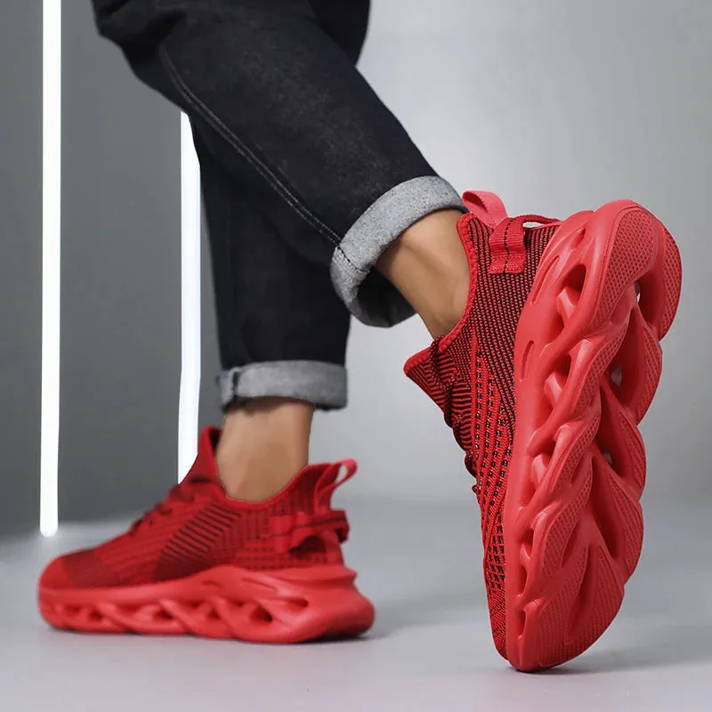 Men's Breathable Running Shoes – Lightweight Mesh Sneakers for Jogging, Walking & Casual Wear