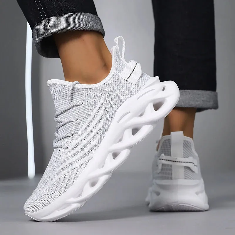 Men's Breathable Running Shoes – Lightweight Mesh Sneakers for Jogging, Walking & Casual Wear