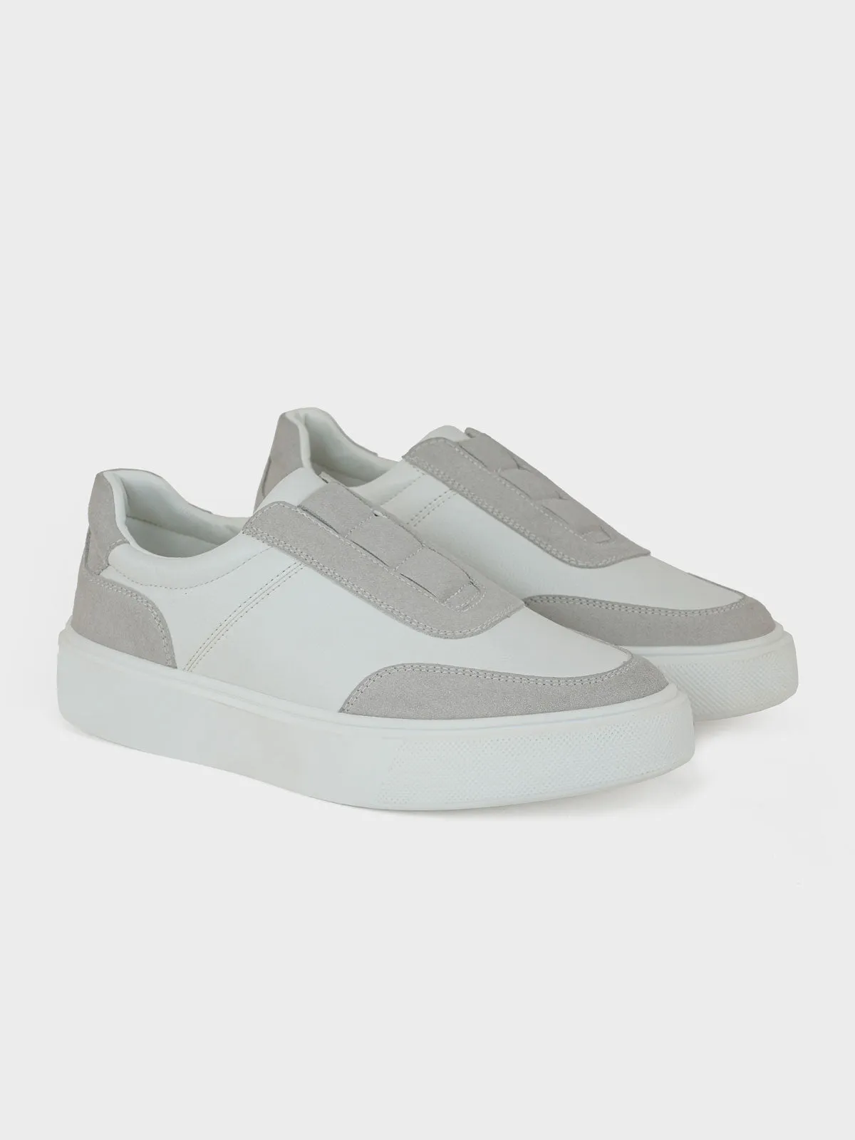 Mens "ALEXIS" Comfy Slip On Trainers