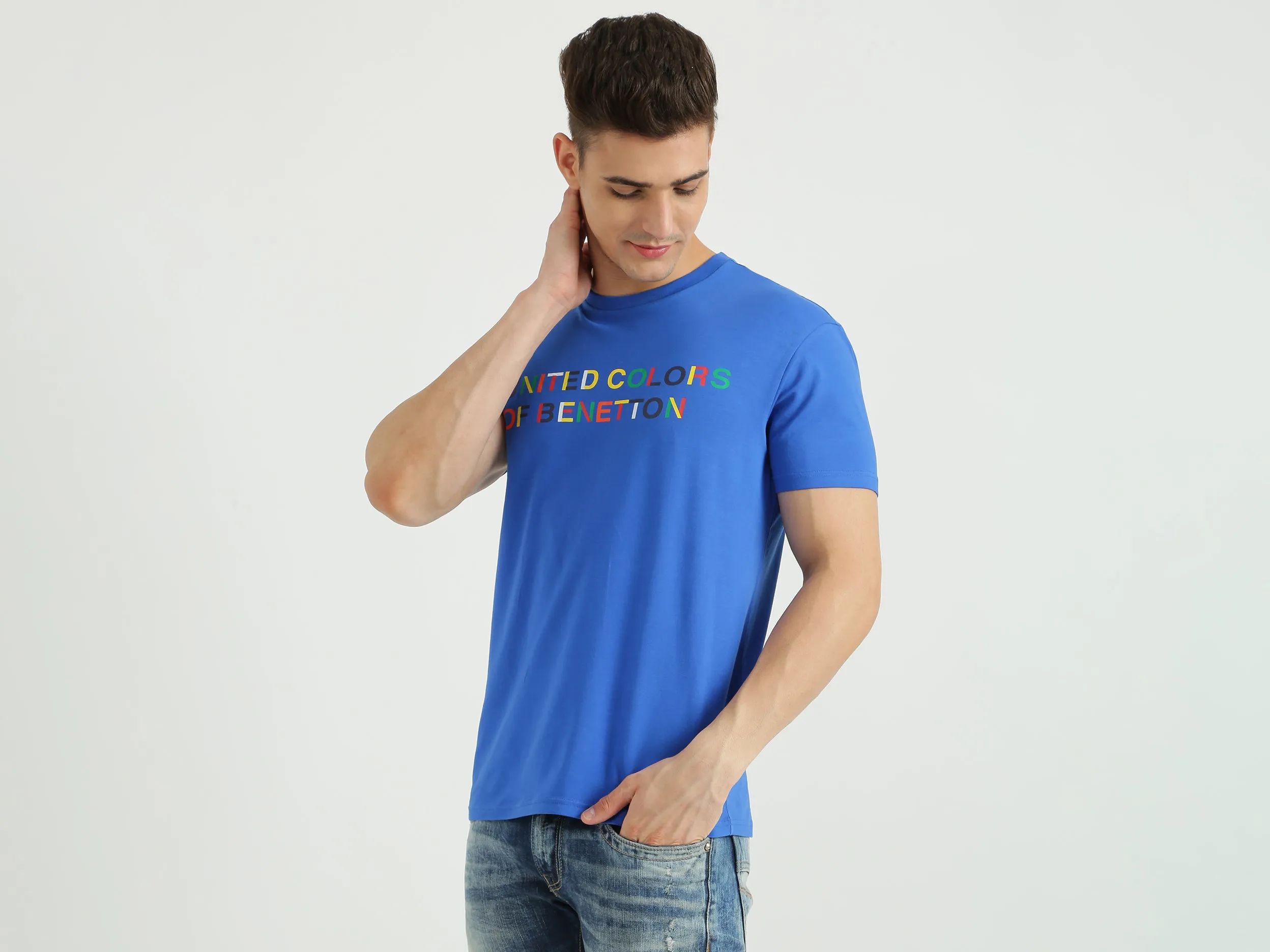 Mens Short Sleeve Printed T-Shirt