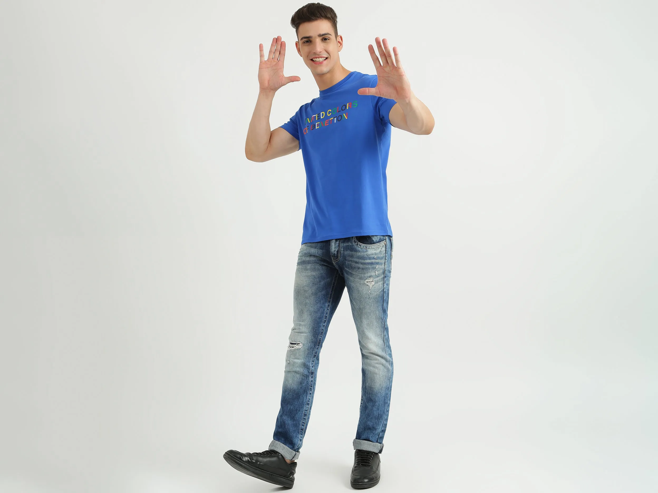 Mens Short Sleeve Printed T-Shirt