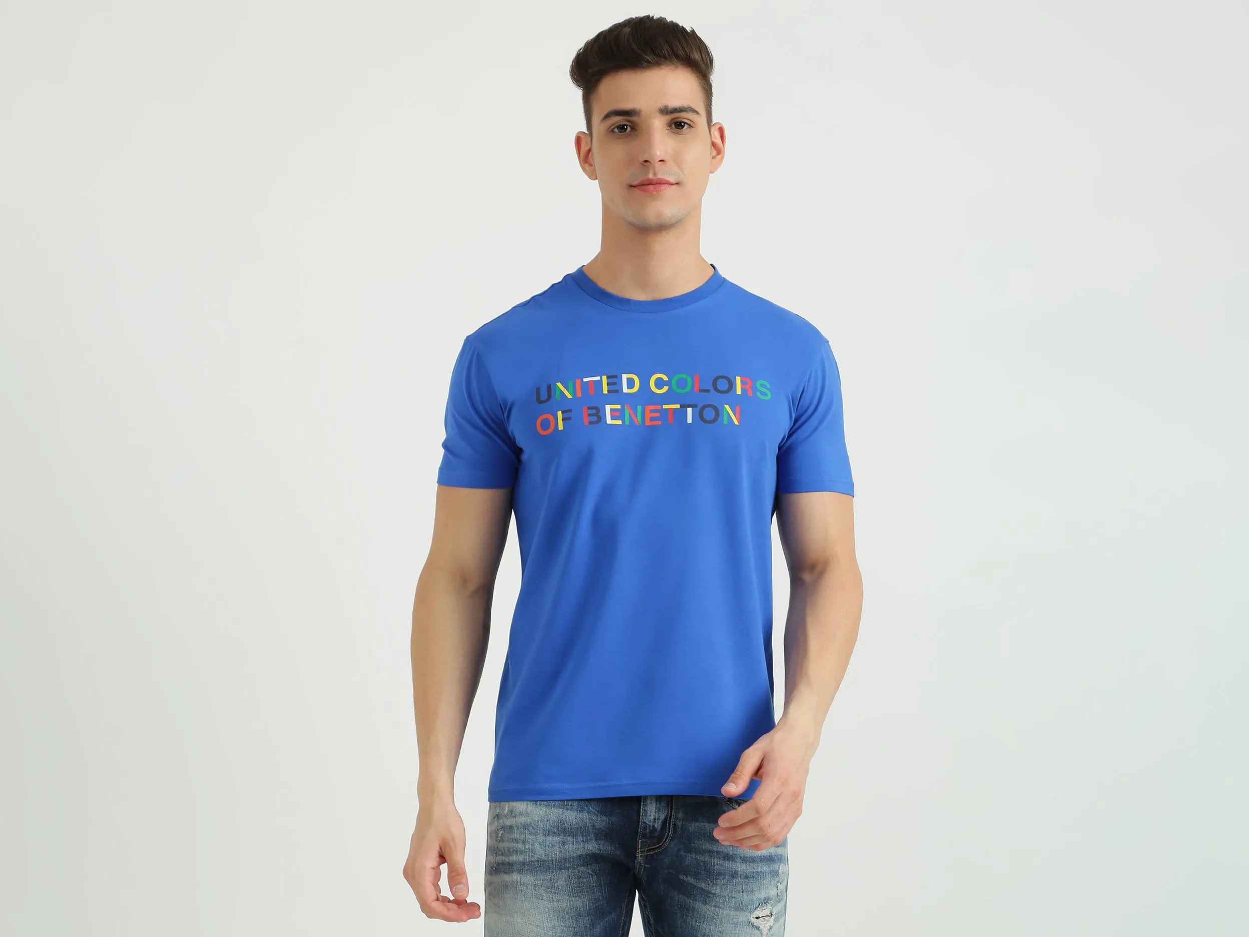 Mens Short Sleeve Printed T-Shirt