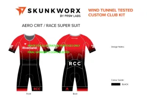 Men's Skunkworx Long Sleeve Time Trial Suit - Cycling