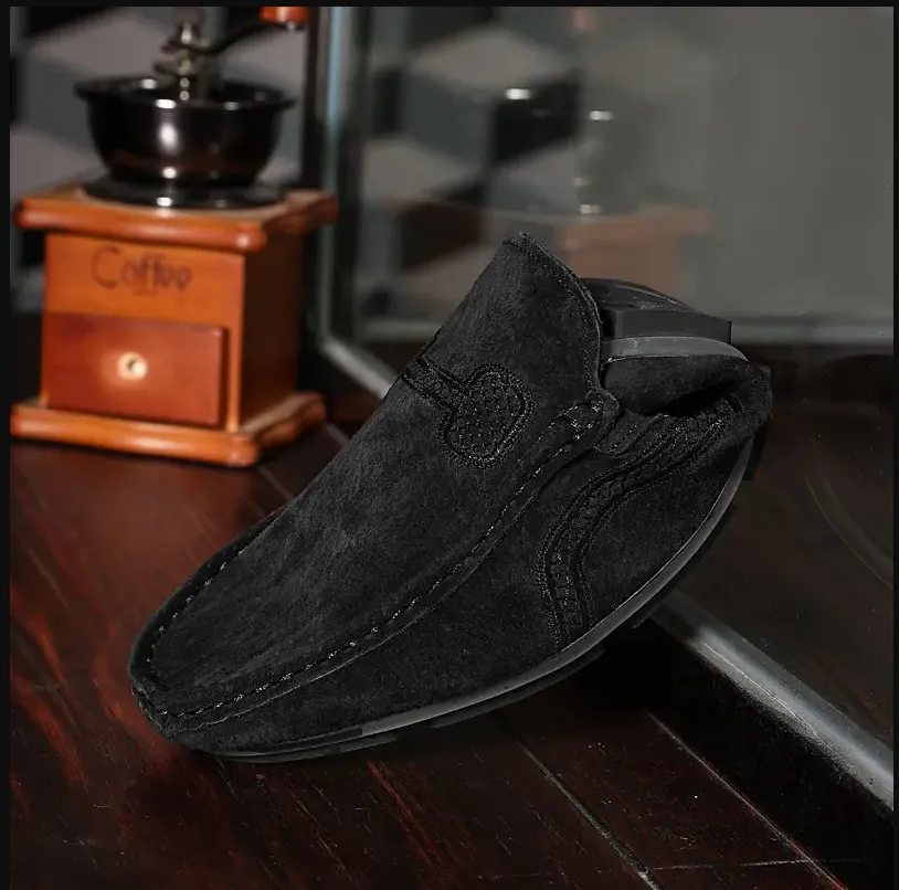 Men's Suede Casual Slip On Loafer Shoe