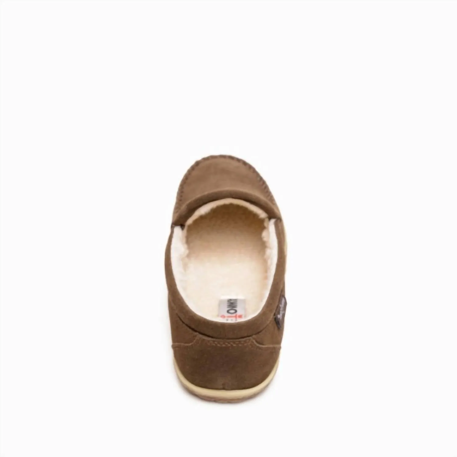 Men's Tilden Faux Shearling Lined Moccasin In Autumn Brown