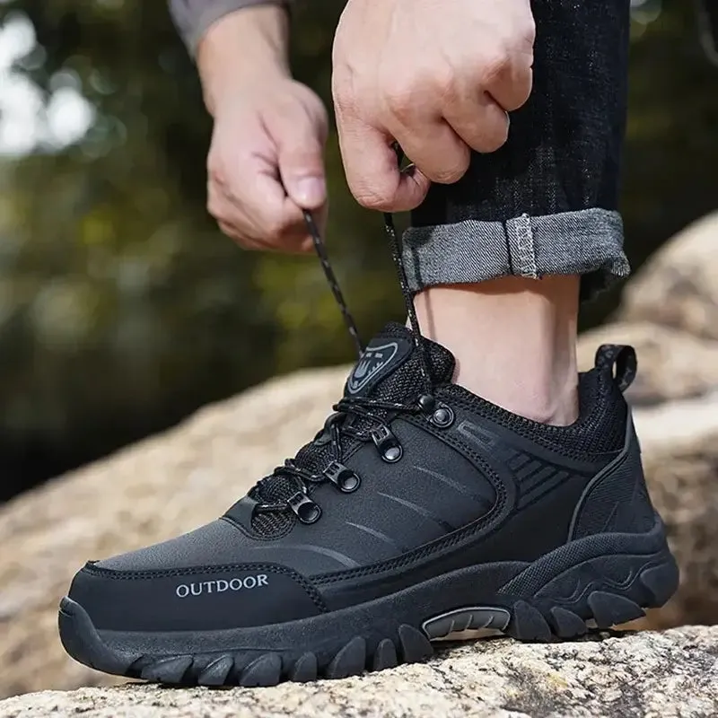 Men's Waterproof Leather Hiking Shoes