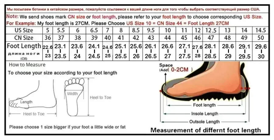 Men's Waterproof Leather Hiking Shoes