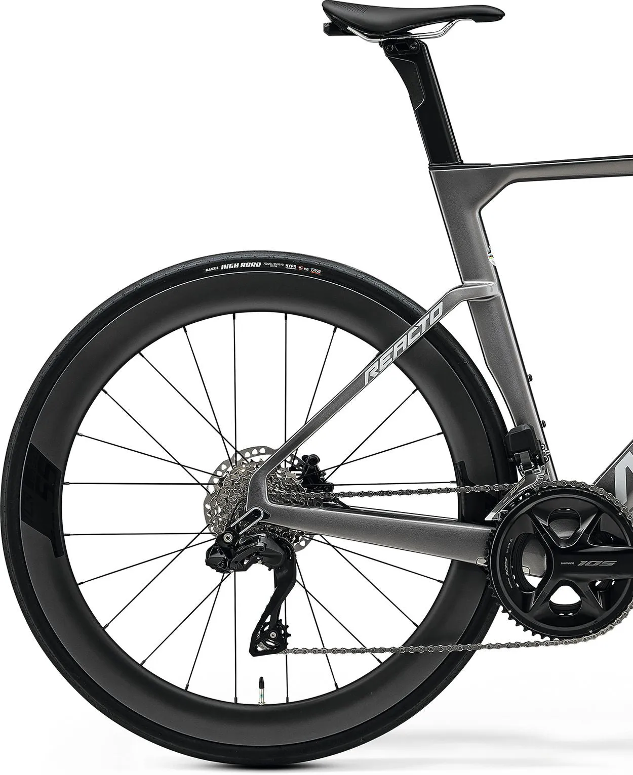 Merida Reacto 6000 Carbon Road Bike 2025 - Gunmetal Grey