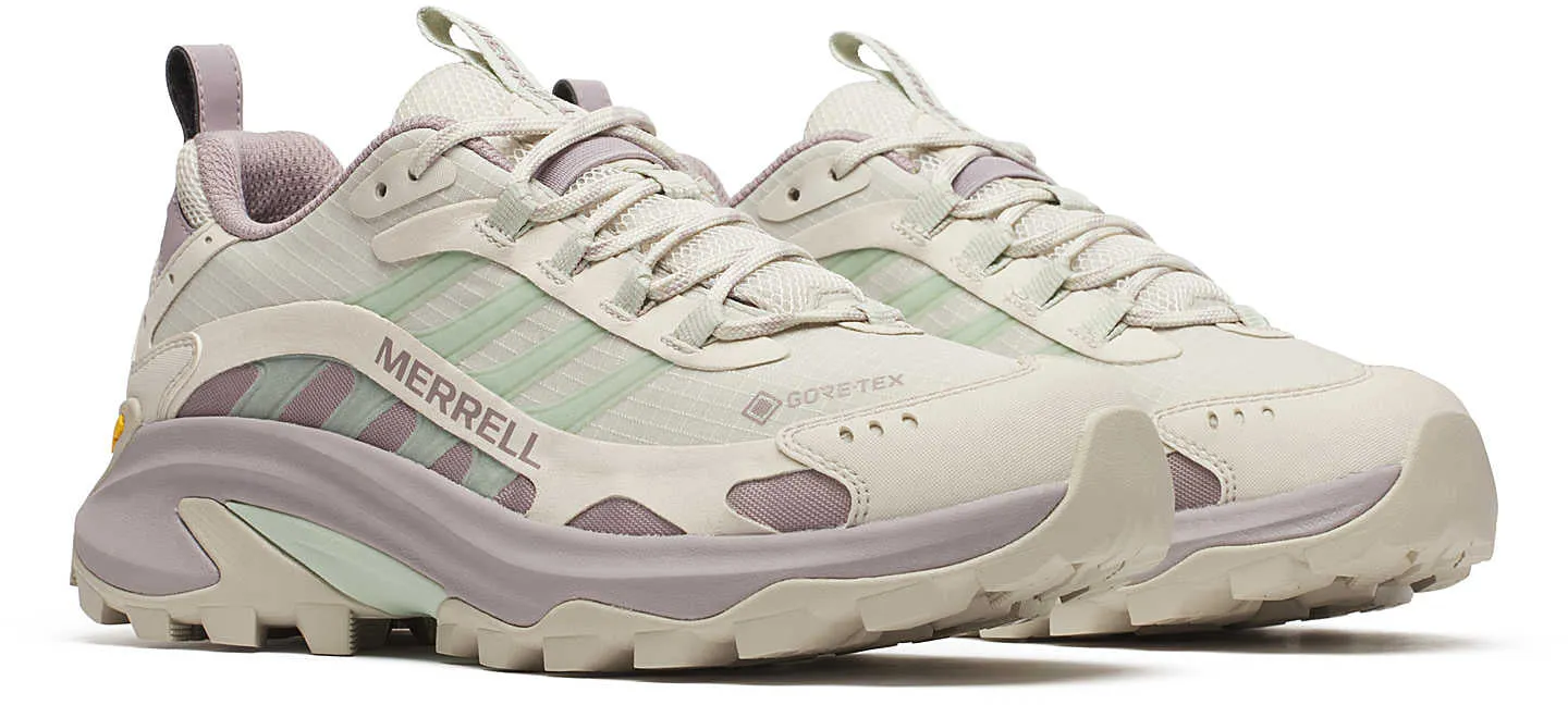 Merrell Moab Speed 2 GORE-TEX Womens Walking Shoes - Cream