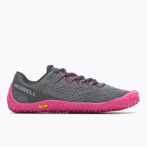 Merrell Women's Vapor Glove 6 Low Medium Width Granite/Fuschia Mesh J067722