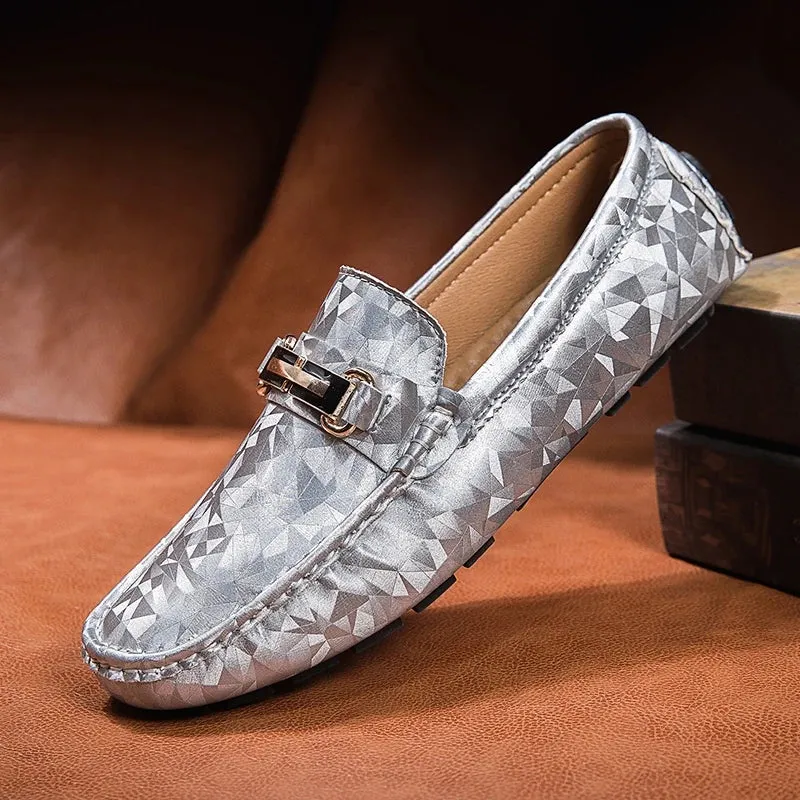 METALLICA LEATHER LOAFER