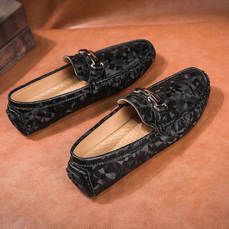 METALLICA LEATHER LOAFER