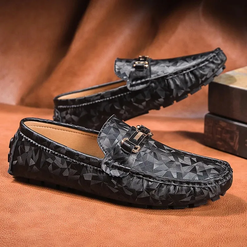 METALLICA LEATHER LOAFER