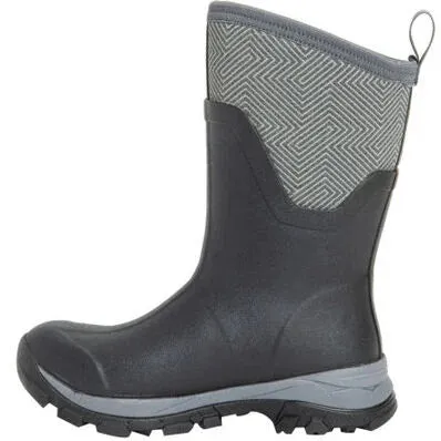 Muck Boots Womens Arctic Ice Mid - Black / Gray