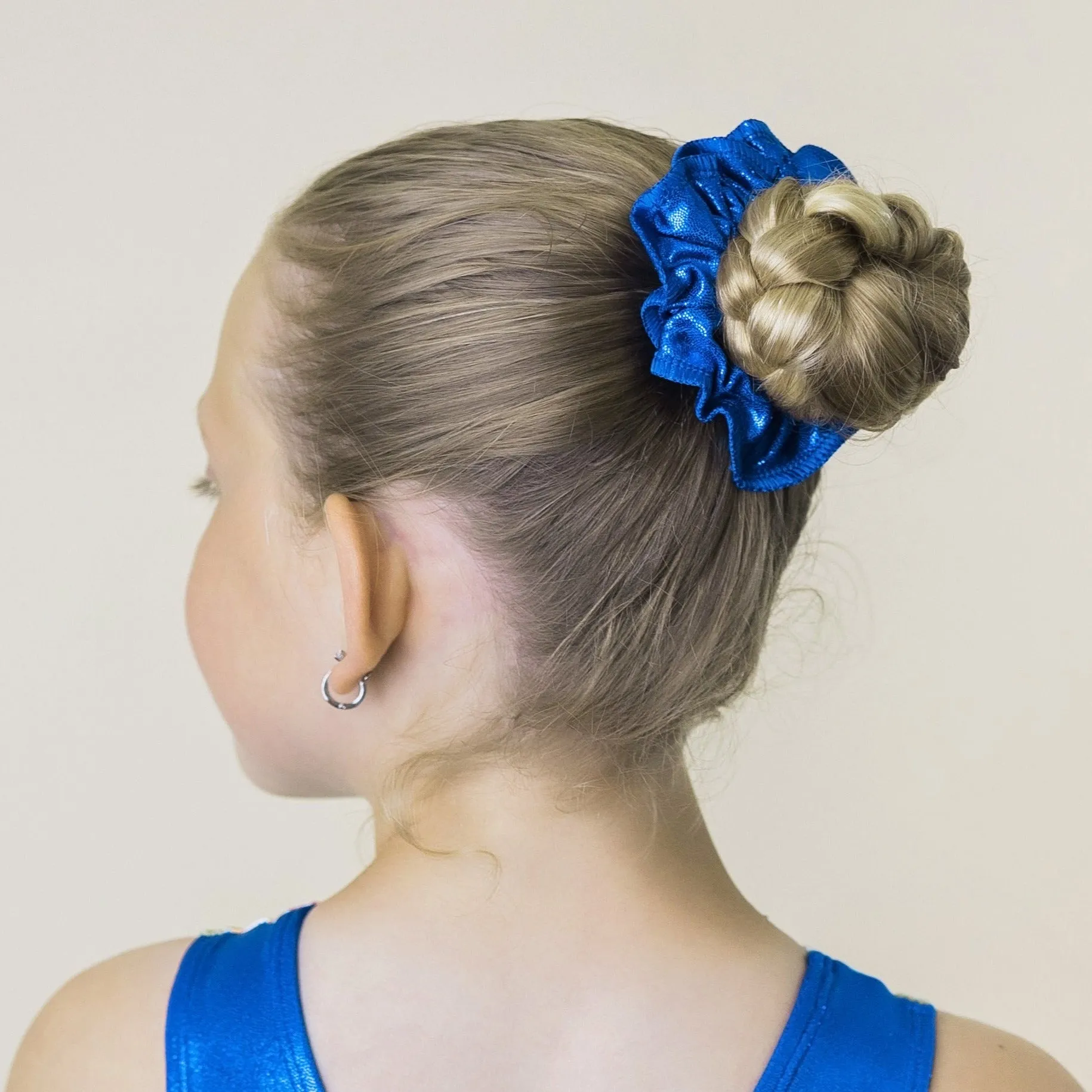Mystique Hair Scrunchie - Royal Blue