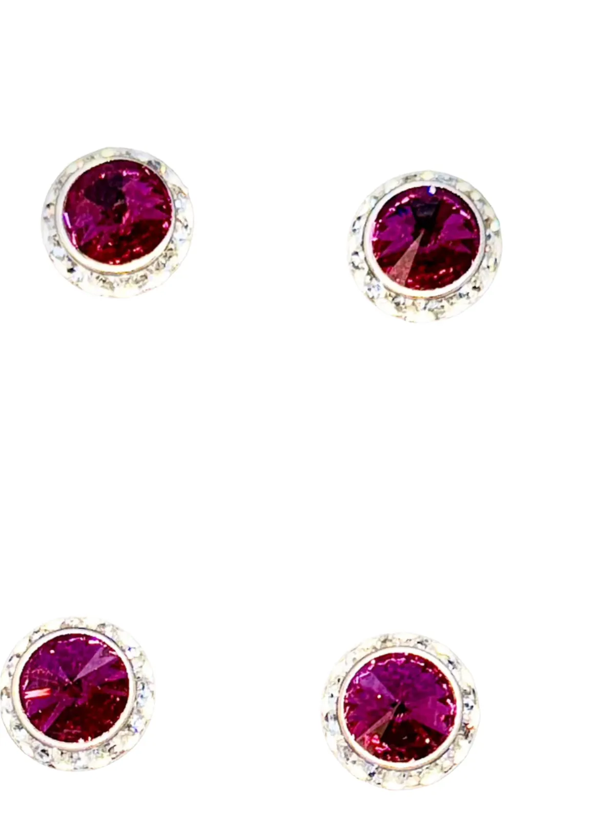 New, 4-piece, Crystal Magnet Set