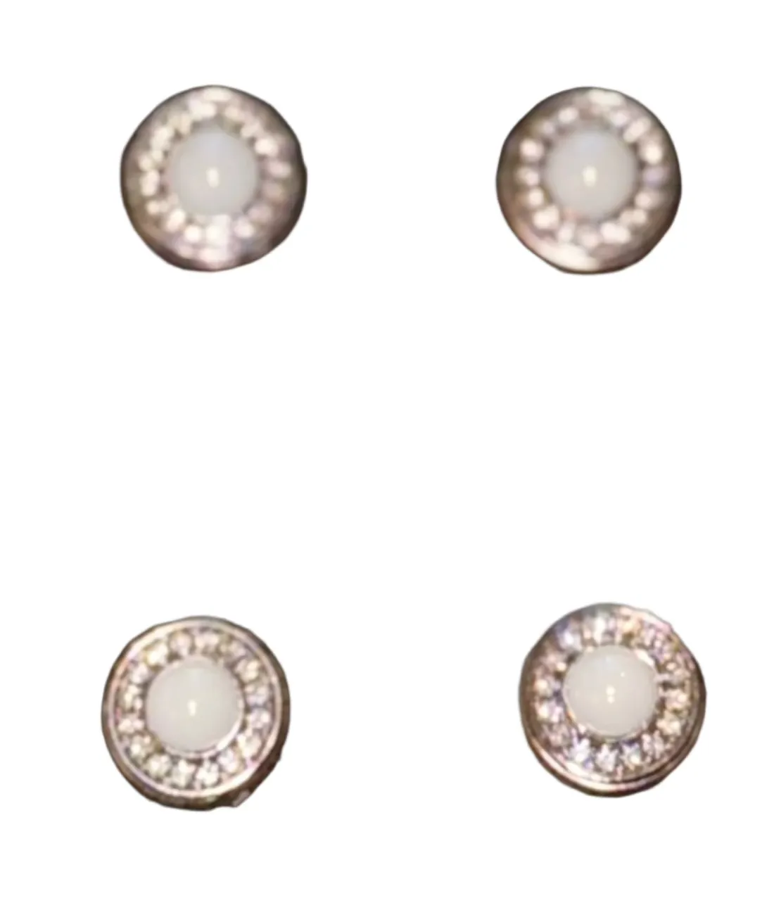 New, 4-piece, Crystal Magnet Set