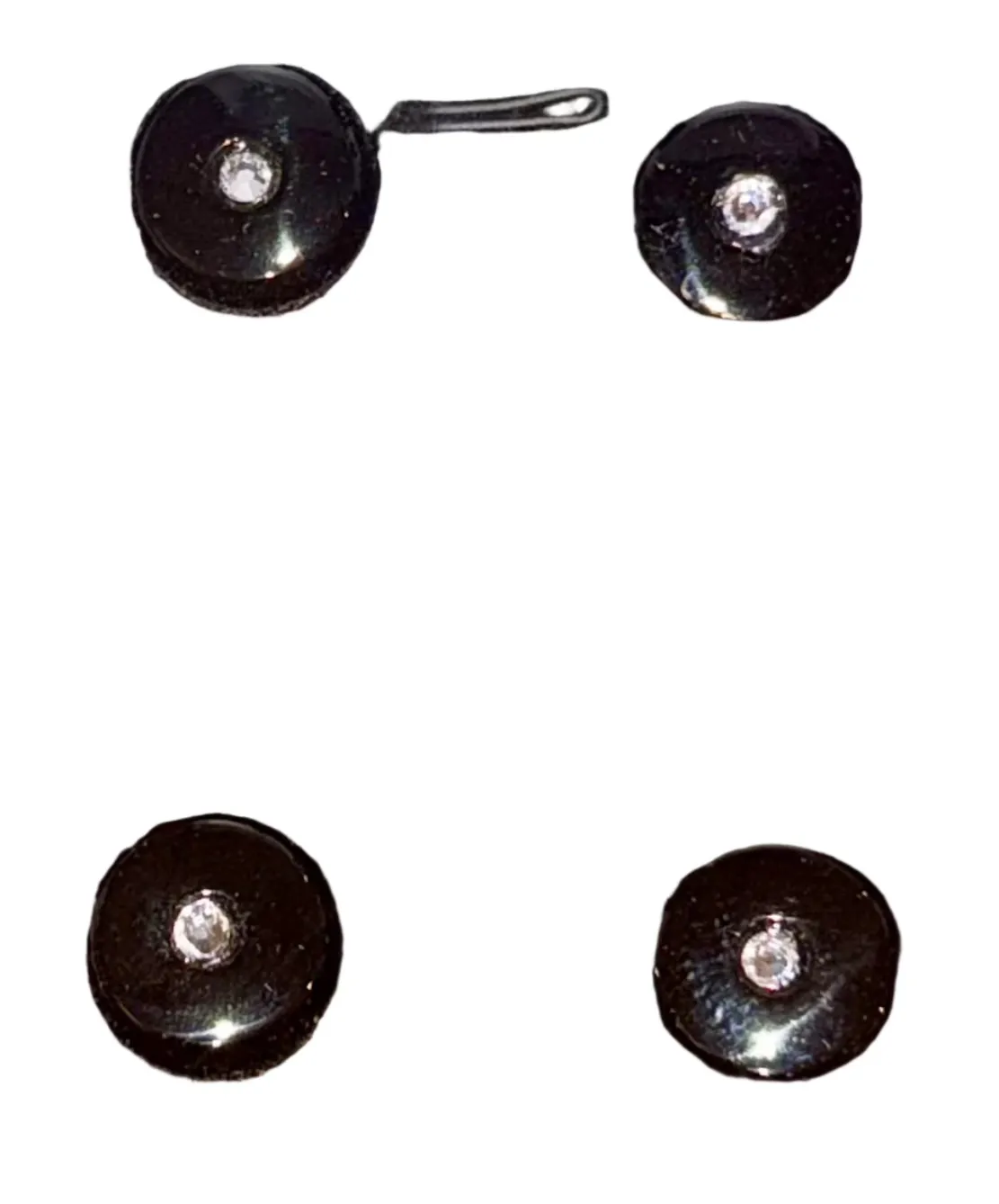 New, 4-piece, Crystal Magnet Set