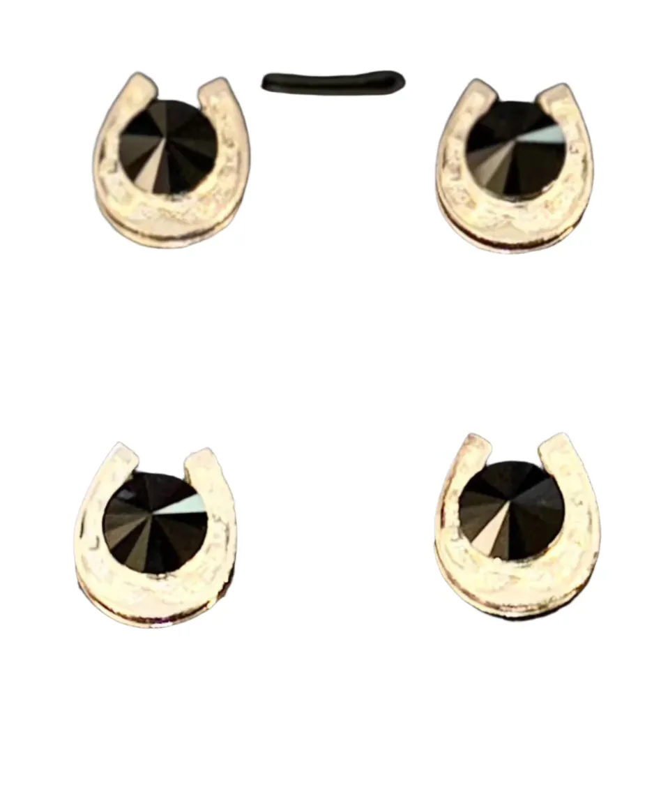 New, 4-piece, Crystal Magnet Set