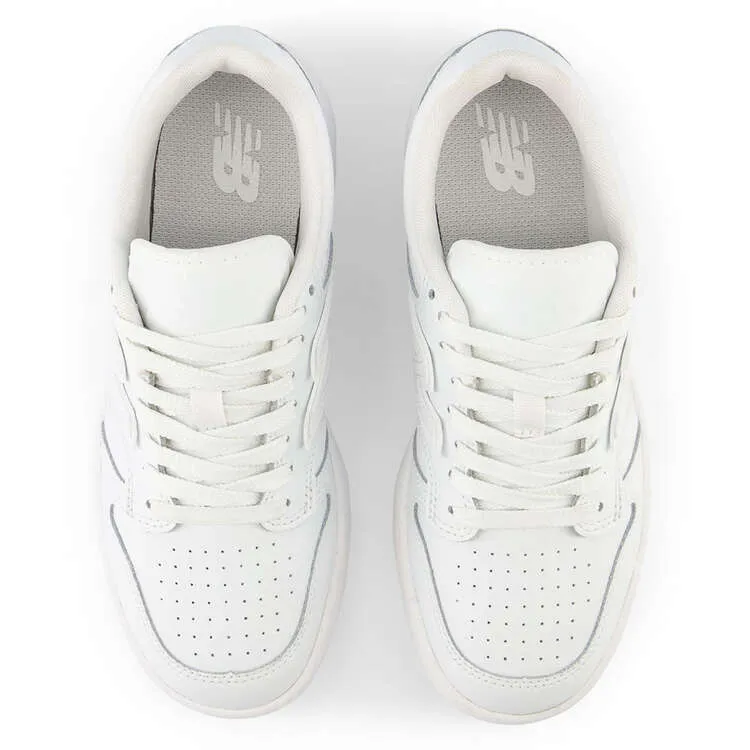 NEW BALANCE KID'S BB 80 TRIPLE WHITE SNEAKER SHOES