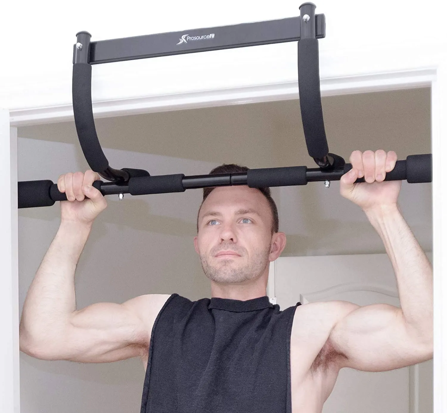 New in box! ProsourceFit Multi-Grip Lite Chin-Up/Pull-Up Bar, Heavy Duty Doorway Upper Body Workout Trainer for Home Gyms