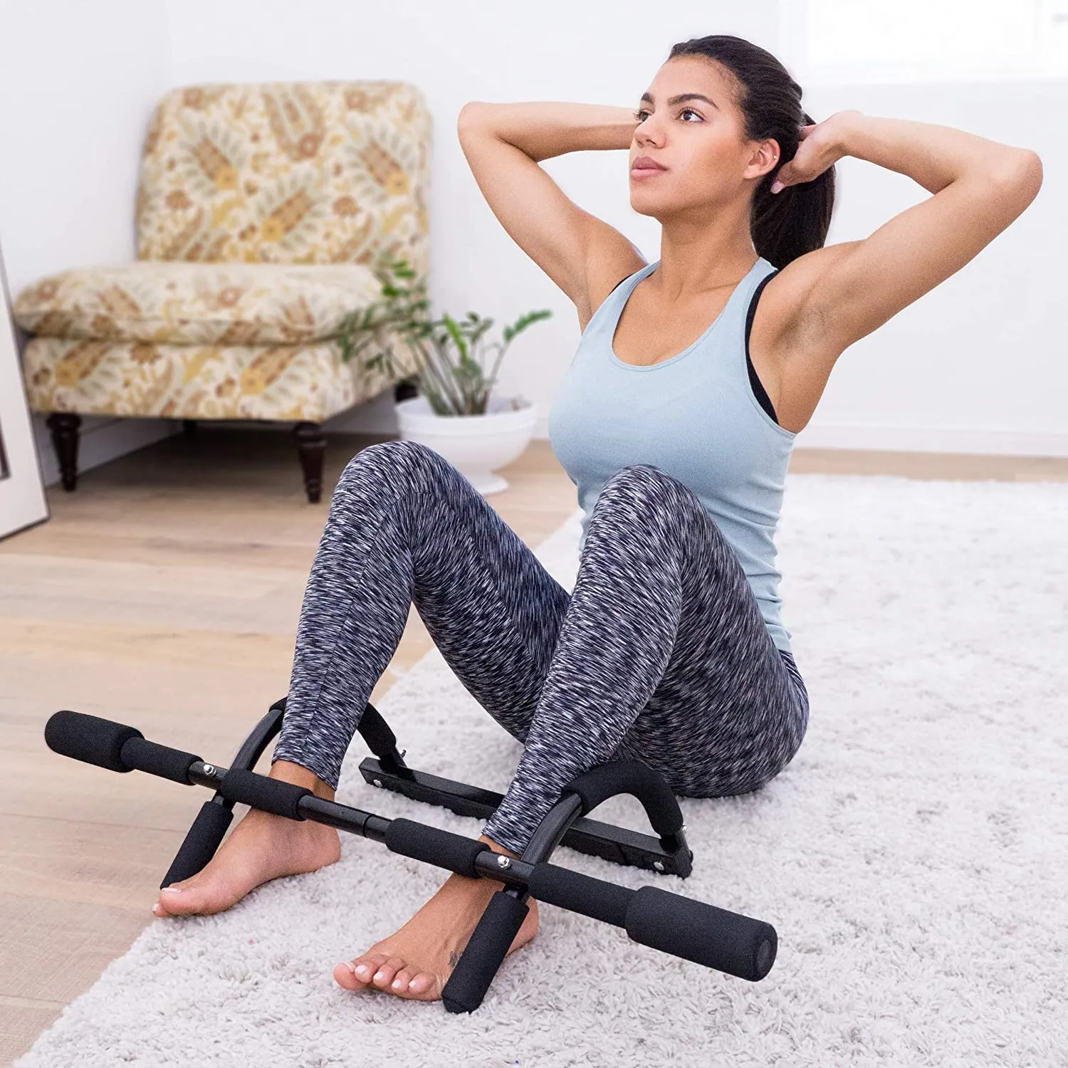 New in box! ProsourceFit Multi-Grip Lite Chin-Up/Pull-Up Bar, Heavy Duty Doorway Upper Body Workout Trainer for Home Gyms