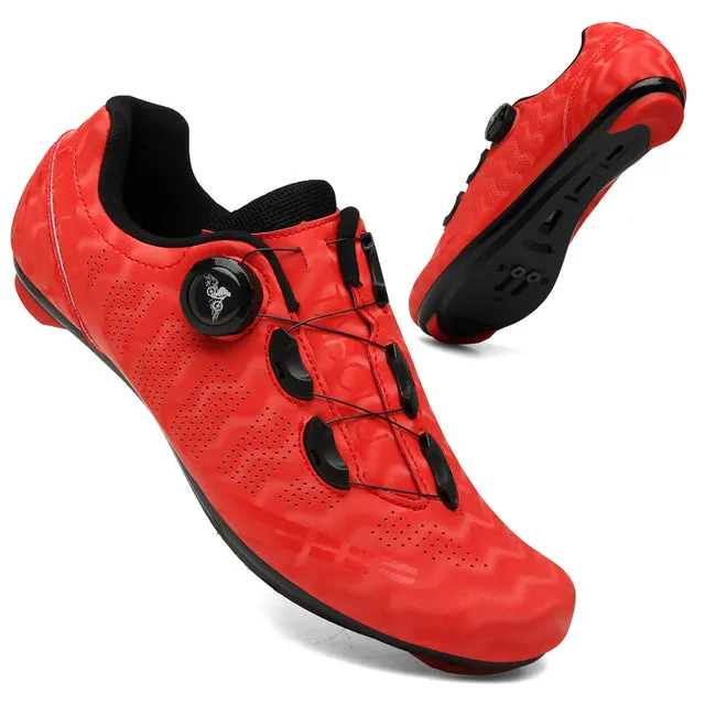 New men's cycling shoes self-locking anti-skid mountain road bike shoes