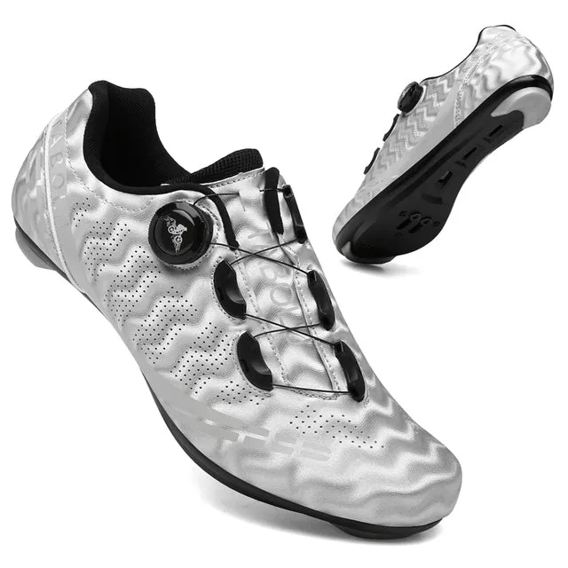 New men's cycling shoes self-locking anti-skid mountain road bike shoes