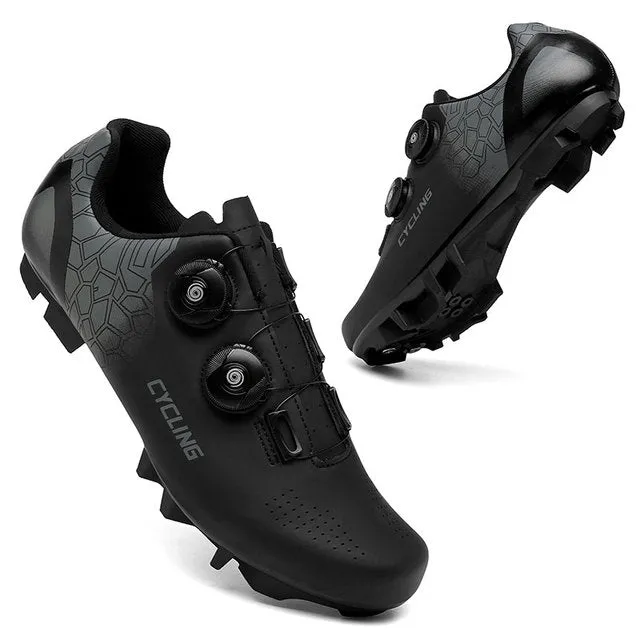 New men's cycling shoes self-locking anti-skid mountain road bike shoes