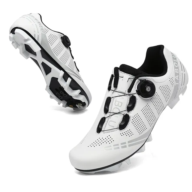 New men's cycling shoes self-locking anti-skid mountain road bike shoes