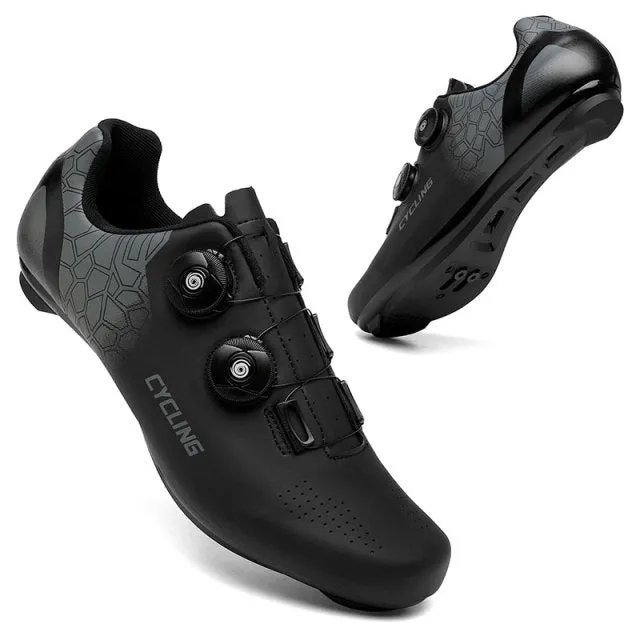 New men's cycling shoes self-locking anti-skid mountain road bike shoes