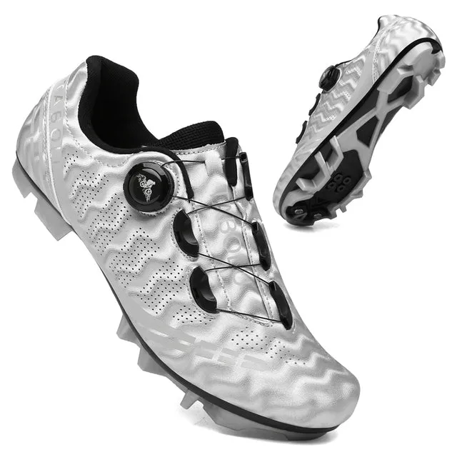New men's cycling shoes self-locking anti-skid mountain road bike shoes