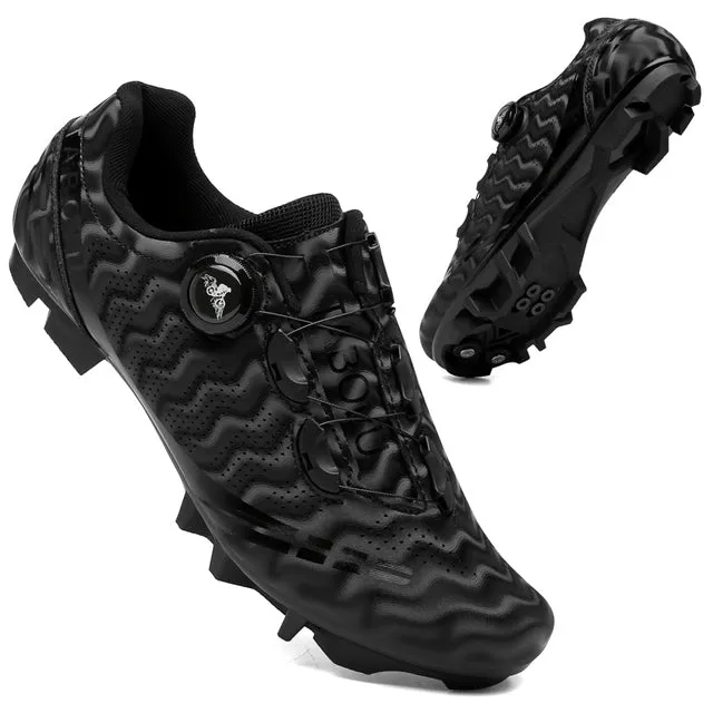 New men's cycling shoes self-locking anti-skid mountain road bike shoes