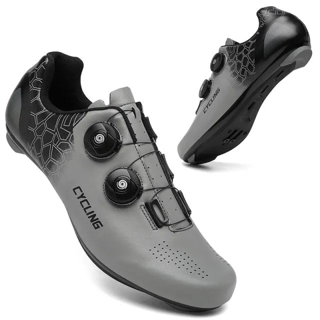 New men's cycling shoes self-locking anti-skid mountain road bike shoes