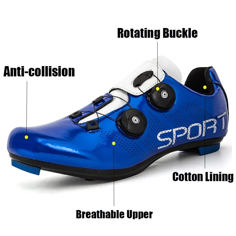 New mountain biking shoes with cleats men's flat sports shoes racing women's