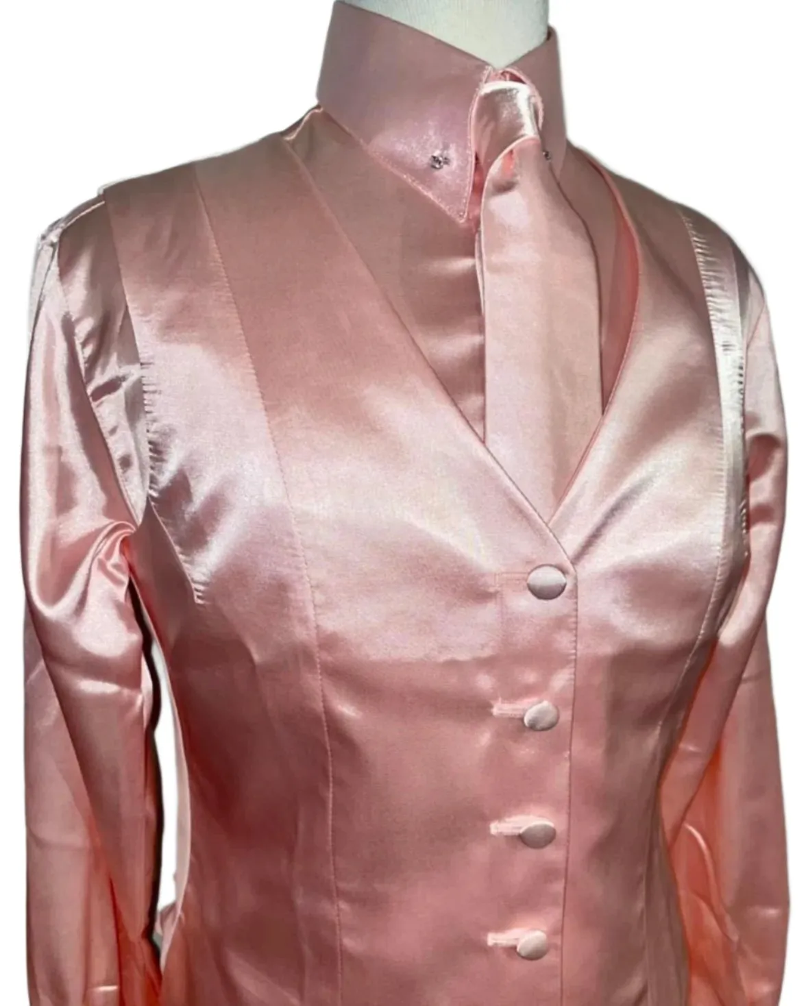 New, MTC, Pink Silk Vest