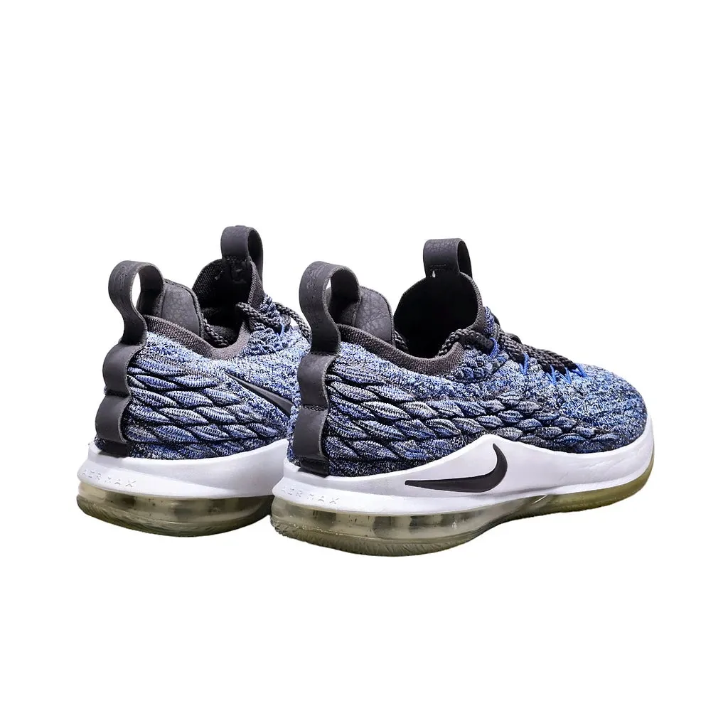 Nike Lebron 15 Sport Shoes Fabric Blue Color For Men