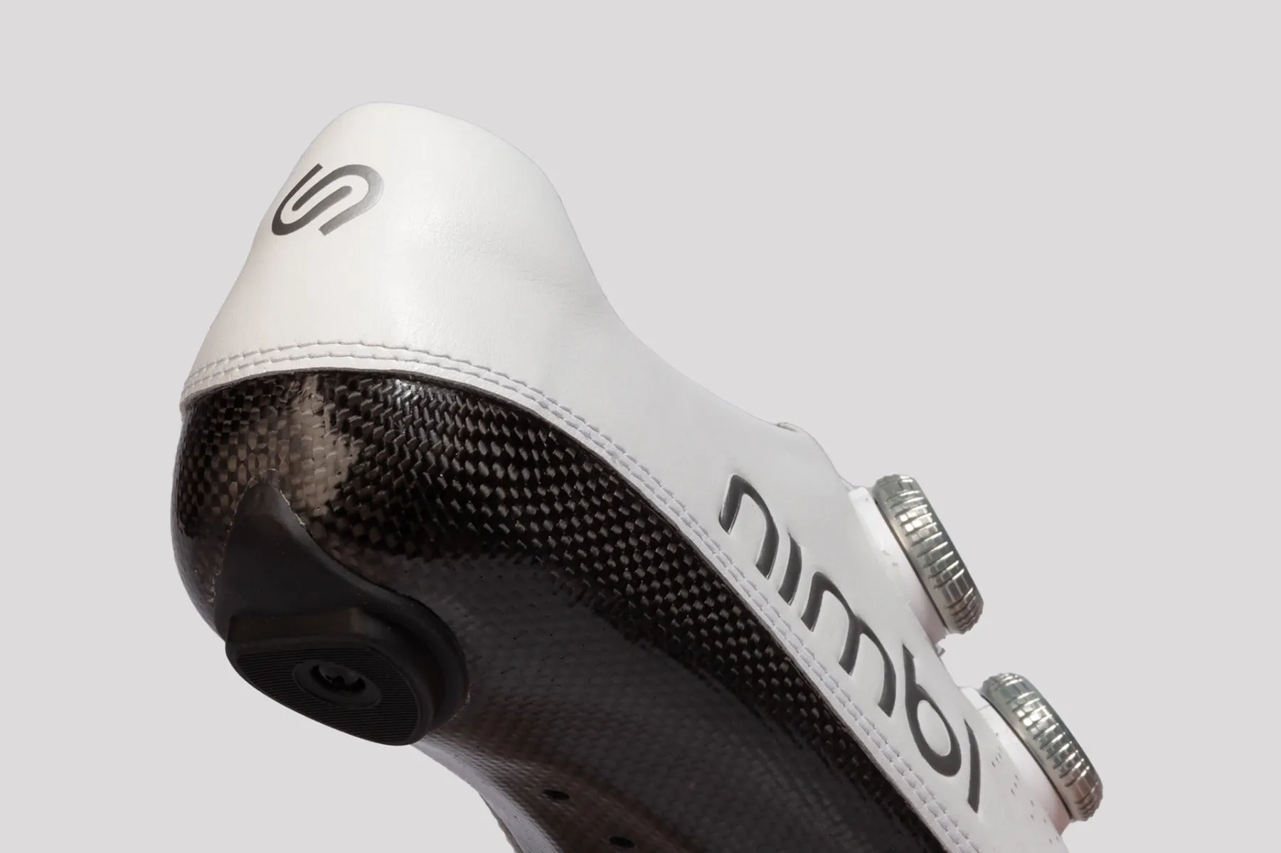 NIMBL Ultimate Cycling Shoes - White/Silver
