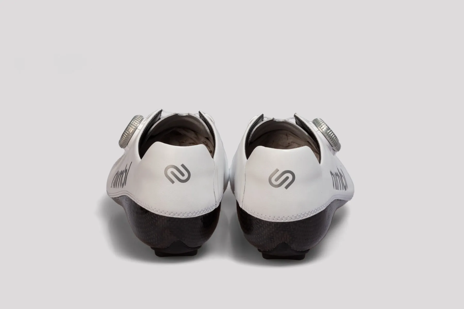 NIMBL Ultimate Cycling Shoes - White/Silver
