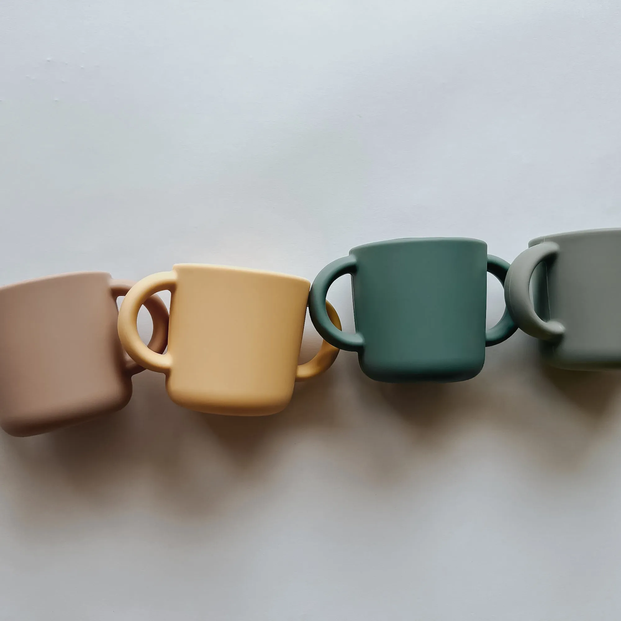 noüka Training Cup 2 Pack - Butter/Leaf (Min. Of 2 PK, Multiples of 2 PK)